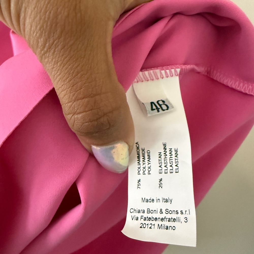 Chiara Boni Fuchsia Women's cape effect Blouse - Picture 6 of 11